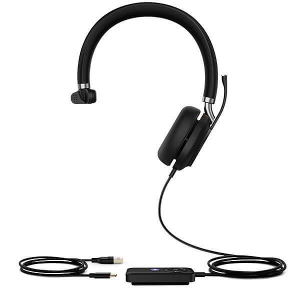 【Оригинал и подлинность】Гарнитура Yealink UH38 Mono Bluetooth/USB QD-USB