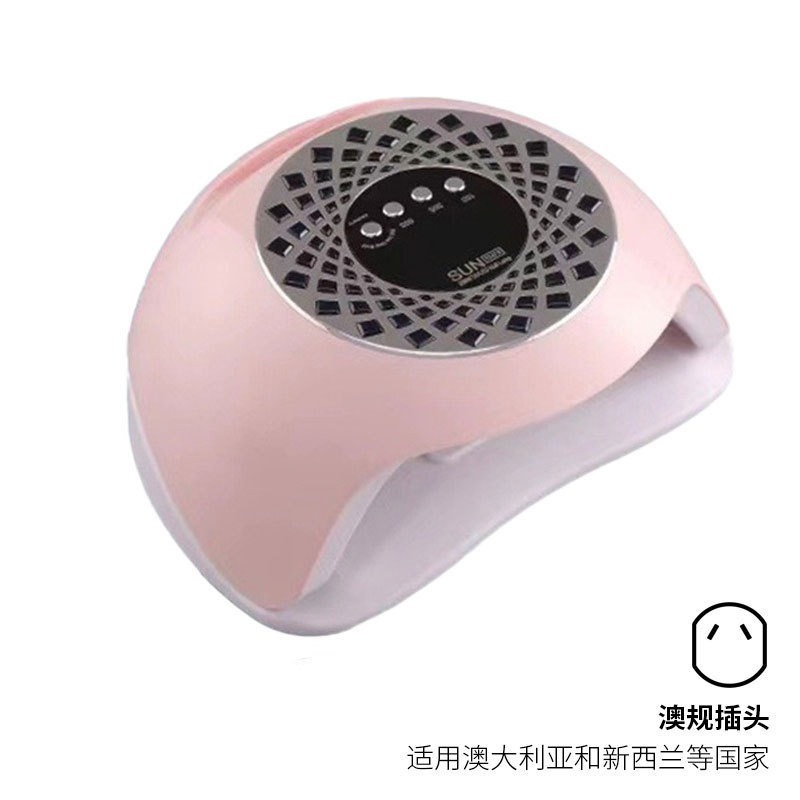 Lámpara de manicura de almacenamiento 268W de alta potencia UV + LED doble fuente de luz pegamento de manicura luz fototerapia inteligente transfronteriza