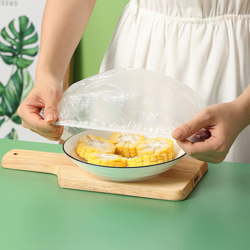 Meiya plastic wrap food disposable elastic kitchen household PE self-sealing plastic wrap bowl cover