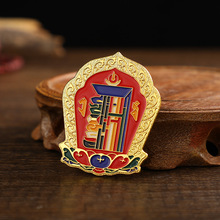 十相自在胸针彩绘挂件特色创意挂饰针钩小巧随身携带