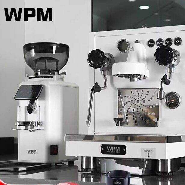 Wpm Coffee Machine 410P Huifa Single-Head Semi-Automatic Rotary Pump Boiler Medium-Large Commercial Type Italian American Style Wpm Coffee Machine 410P Huifa Single-Head Semi-Automatic Rotary Pump Boiler Medium-Large Commercial Type Italian American Style