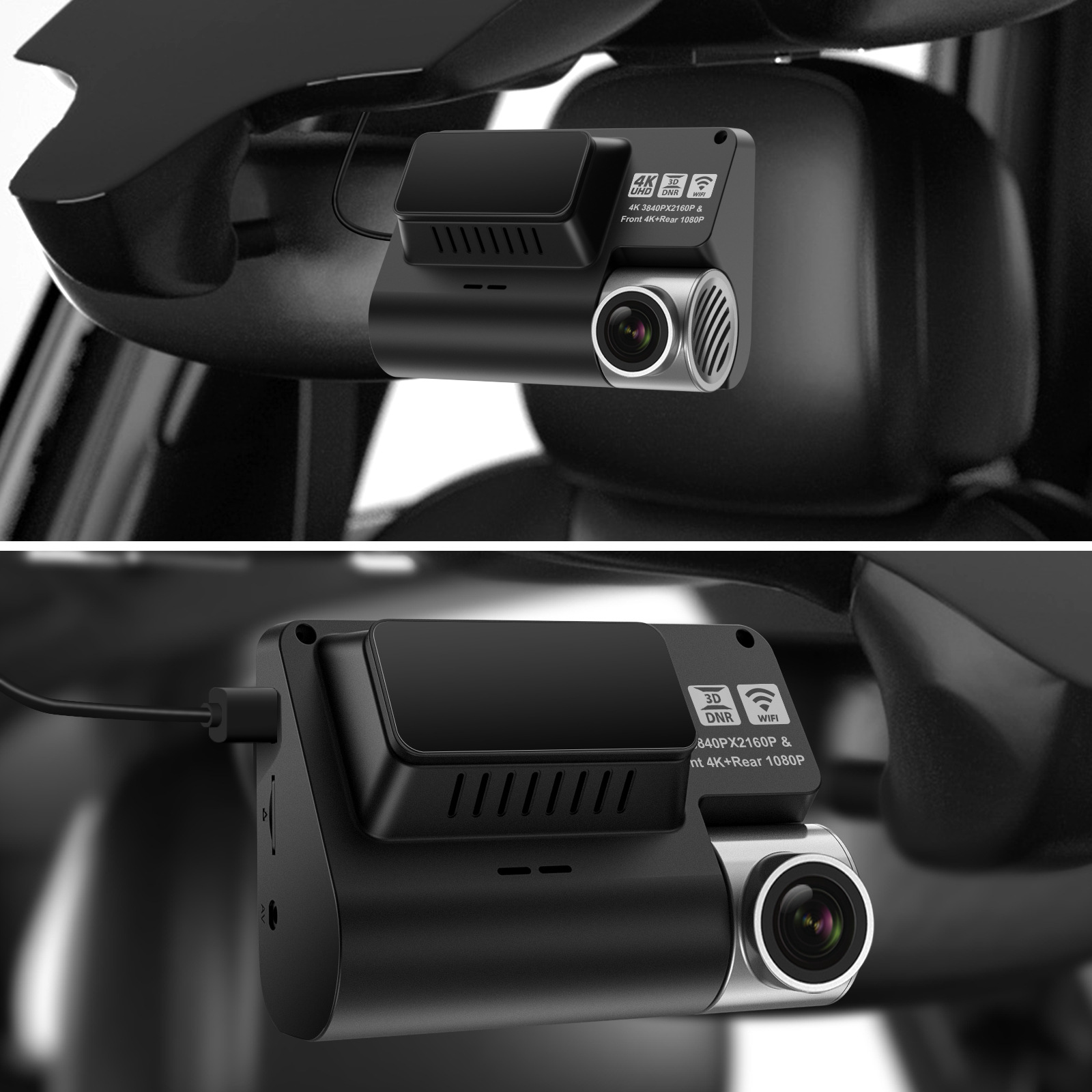 V55 Dashcam 4K Dachcam Wifi Mobile Phone Interconnection Cross-Border High-Definition Dashcam