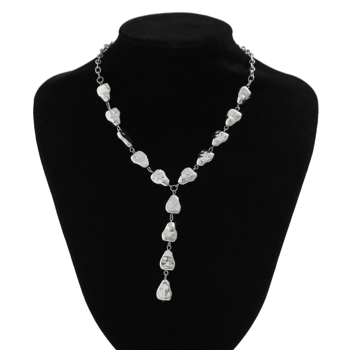 1 Piece Quantity Simple Style Classic Style Solid Color CCB Alloy Wholesale Pendant Necklace