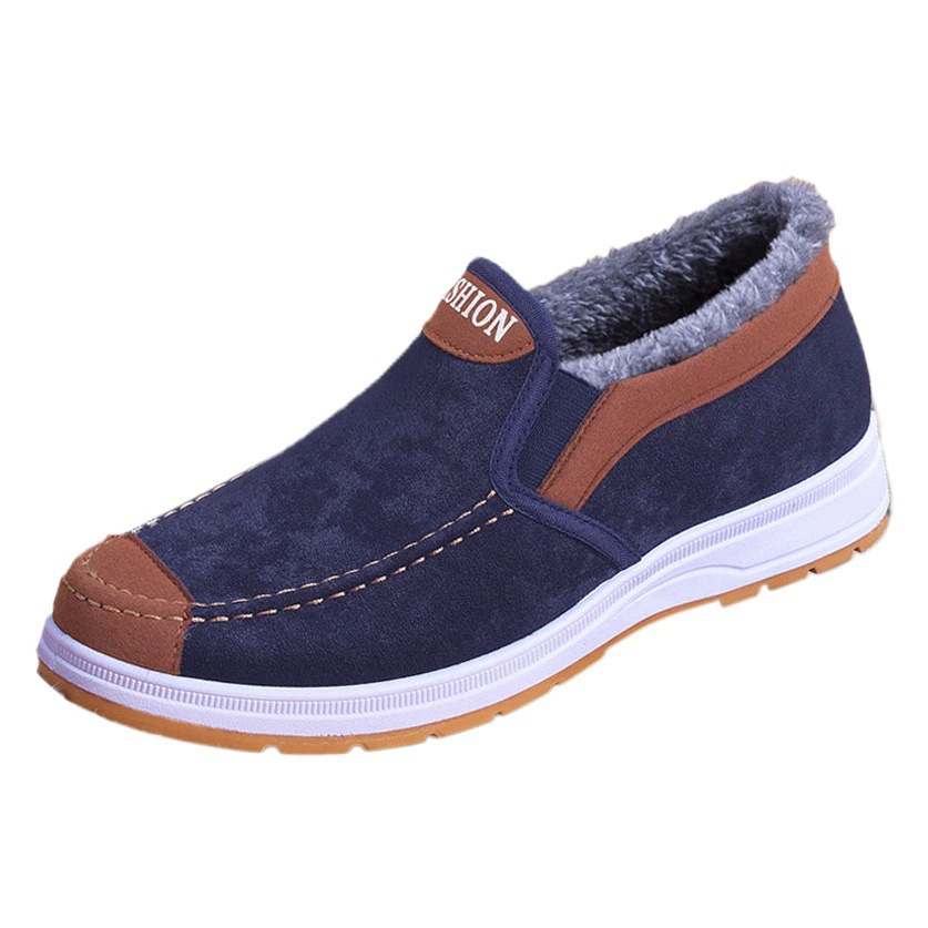 Очень большие хлопковые сапоги для мужчин, зимние хлопковые сапоги для мужчин, популярные старинные пекинские хлопковые сапоги, теплые хлопковые сапоги для пожилых людей.