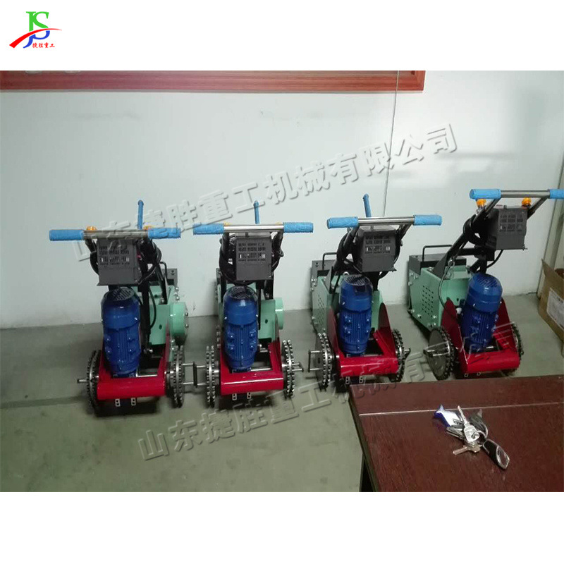 Máquina de corte de pala de pista de plástico Recubrimiento de PU Máquina de eliminación de sitios antiguos Empuje a mano pequeño patio pista pala máquina de pegamento