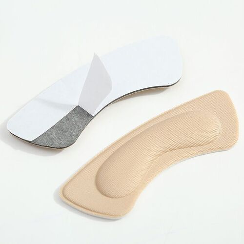 Manufacturer supply foam with back sticker fabric anti-skid heel pad, cross-border supply source