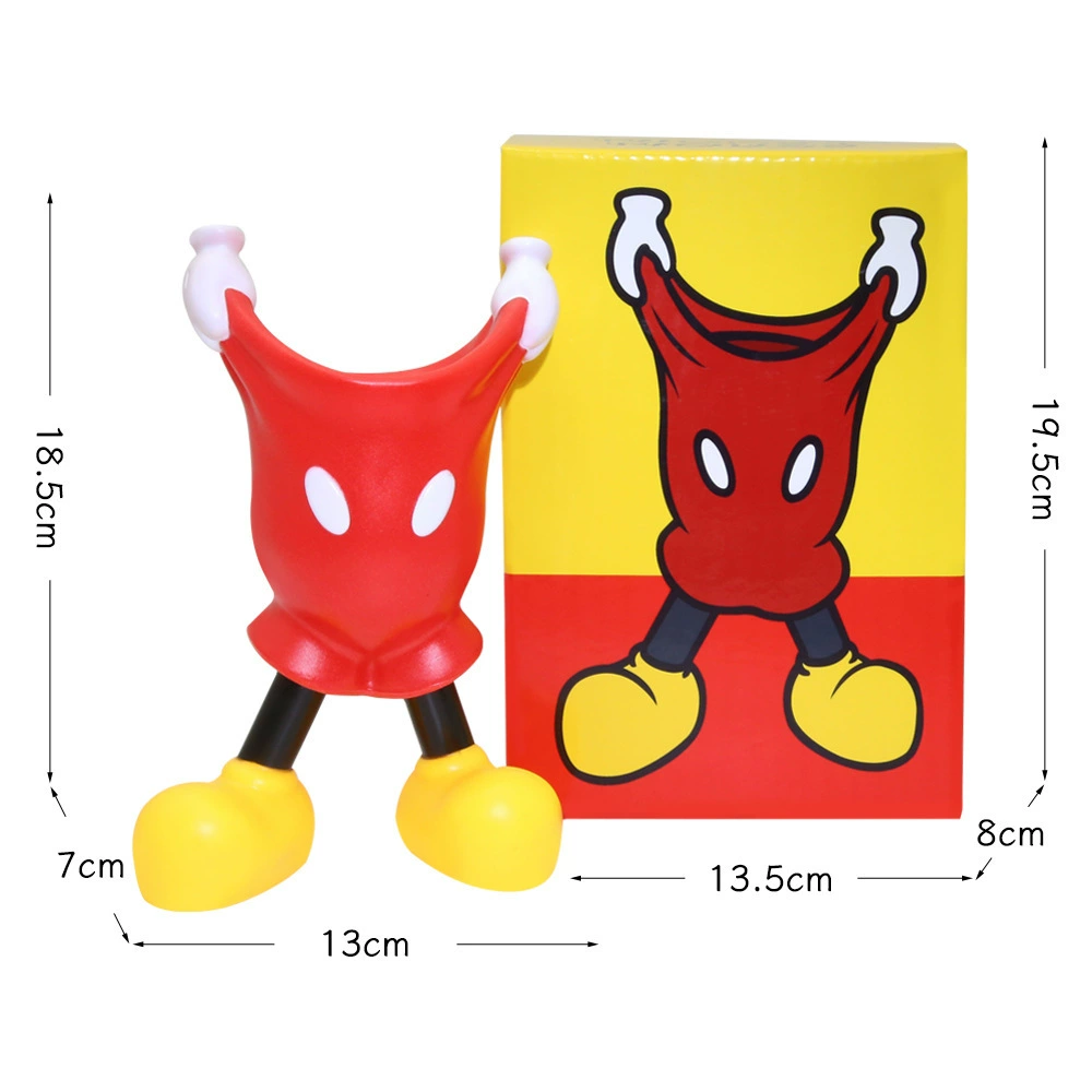 Подставка для ручек Sanrio (Kuromi / Hello Kitty), декоративный органайзер из пластика, 11,34×9,86×21,3 см