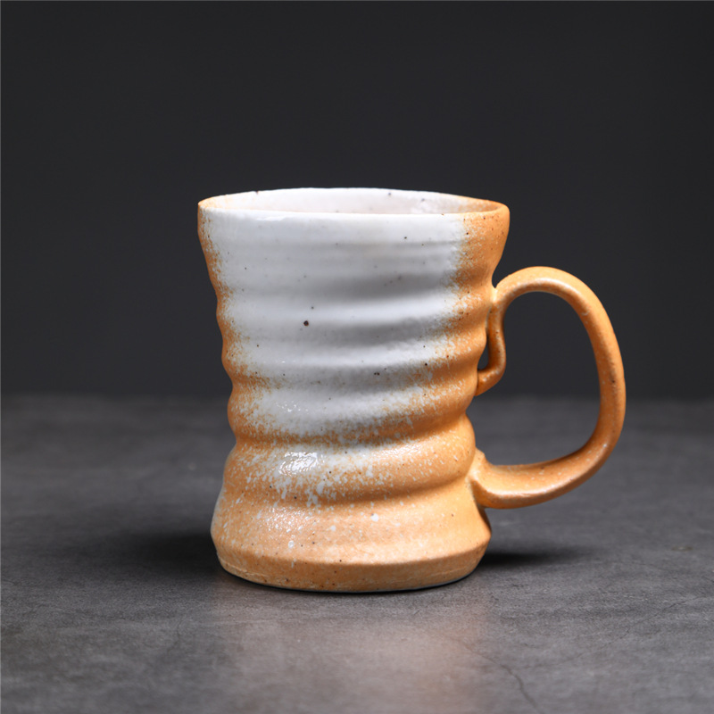 Middle Eastern Style Ceramic Mugs Wholesale, Vintage Kiln-Fired Mugs, Small-Quantity Top Quality Water Cups_voghion.com