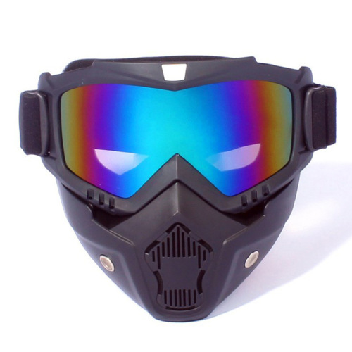 Harley Off-road Motorcycle Equipment Riding Wind and Sand Protective Goggles Skiing and Mountaineering Face Mask Windshield