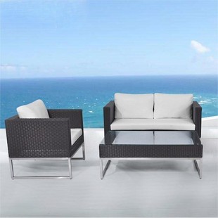 [Factory Direct Sales] Outdoor Rattan Sofa, Living Room, Hotel Rattan Sofa, Swimming Pool Terrace Rattan Sofa