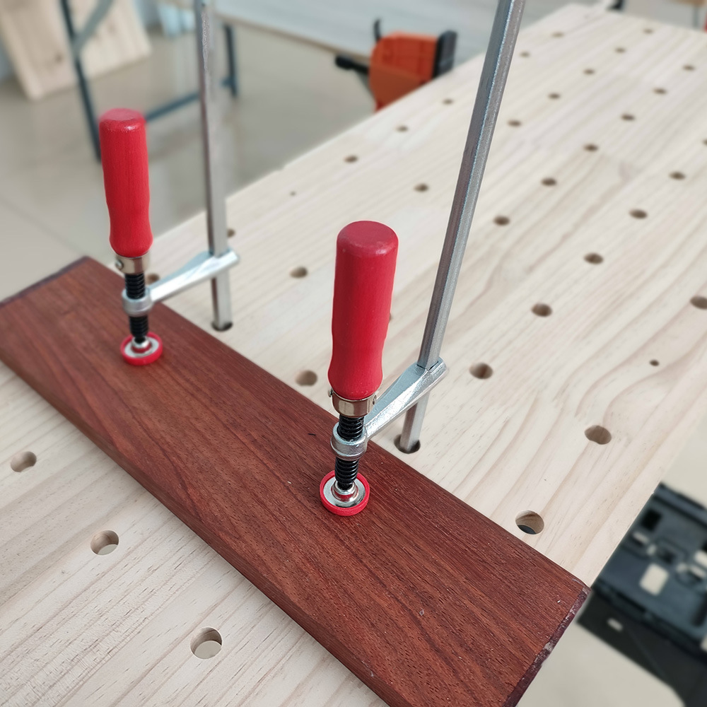 Clip de riel de mango de madera [pequeña venta al por mayor] Producción y venta de fábrica de varios estilos de clips de riel de carpintería