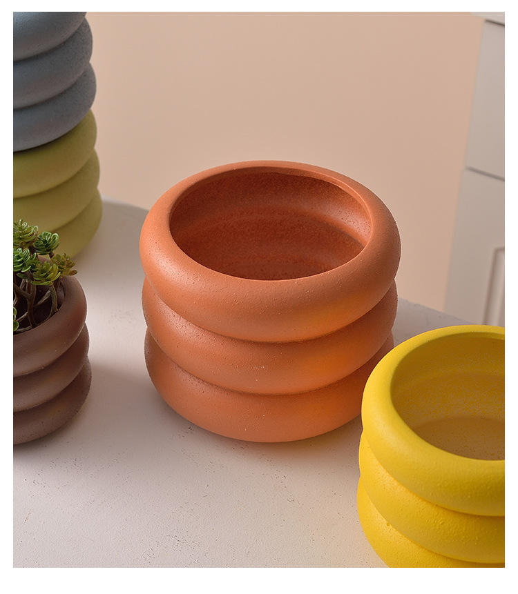 Keramik-Blasen-Cachepot