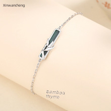 Klassischer Sterlingsilber Moissanit Diamant Partnerring Set_voghion.com