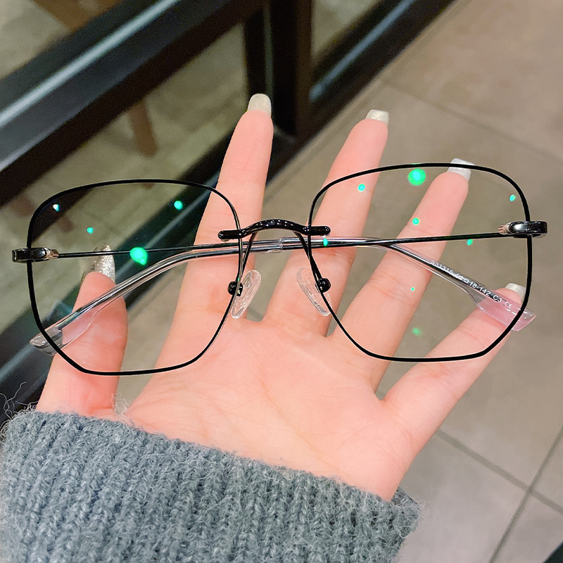 Nuevas gafas de lectura sin montura con filtro de luz azul para hombres y mujeres, gafas de lectura ultraligeras con protección ocular, elegantes y versátiles, gafas de alta gama