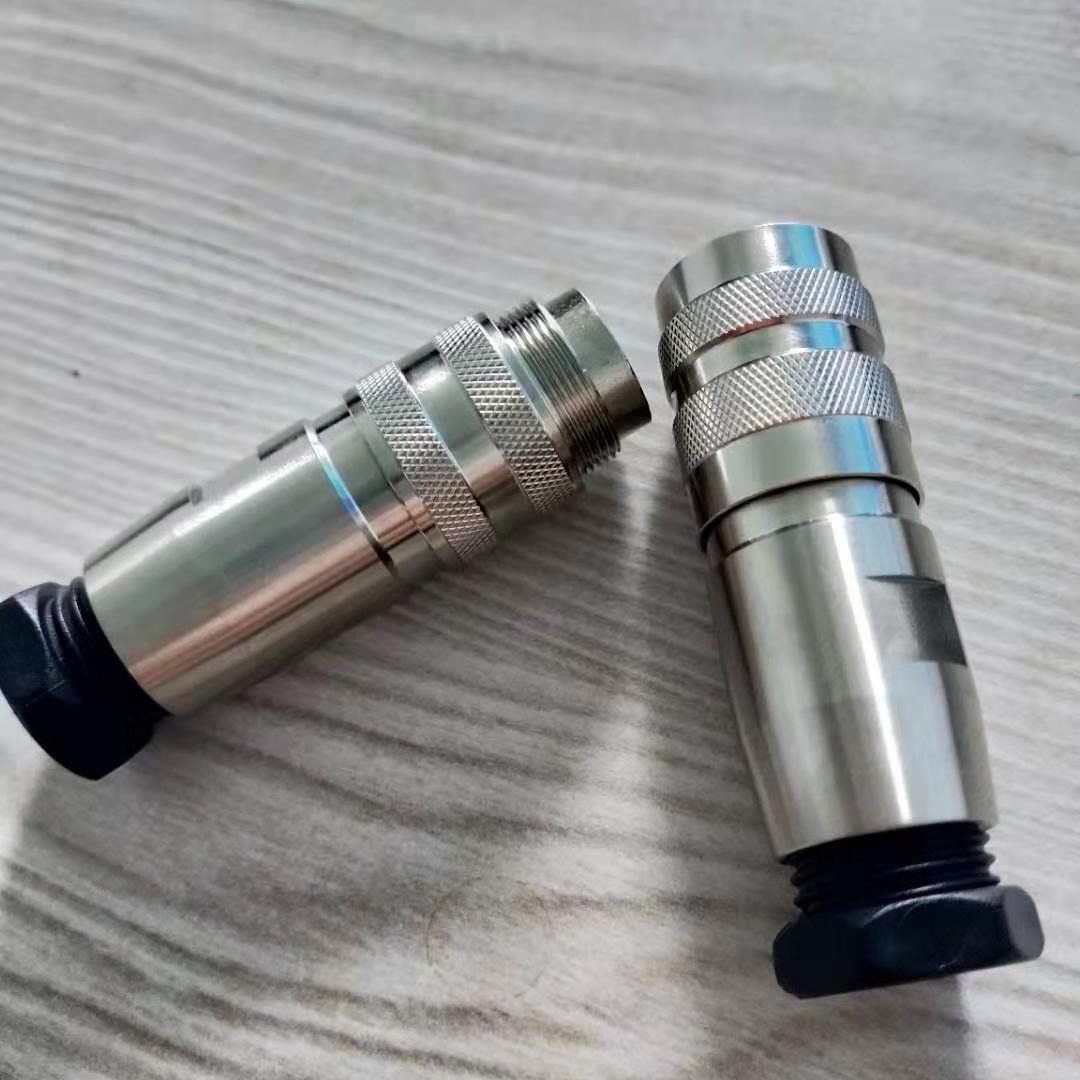 AISG长款连接器航空插头插座防水圆形连接器