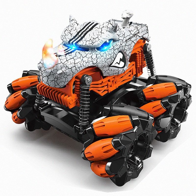Amazon transfronteriza Venta caliente lado deriva tiburón rinoceronte control remoto truco coche giratorio de 360 grados Tumbling escalada Coche
