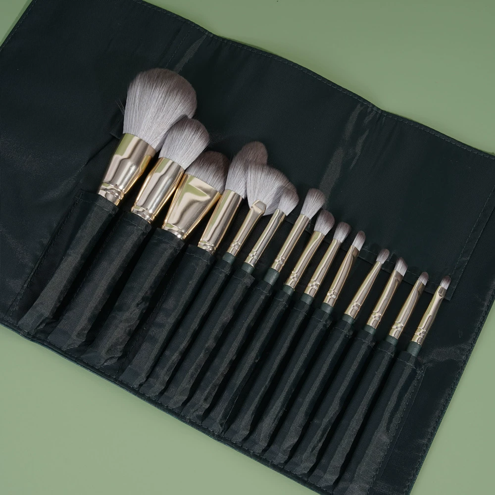 Soft brush, set, 14 pieces, for beginners