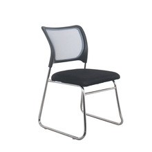 格黑色低价办公椅网布培训访客皮革会议室办公电脑学生椅