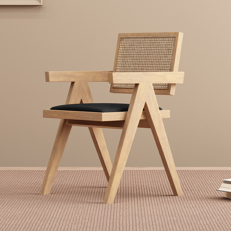 우드 컬러/블랙 소프트 백 [두꺼워진 PU 시트 표면 업그레이드]