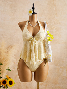 (Cross-border trading), lace split swimwear, European style