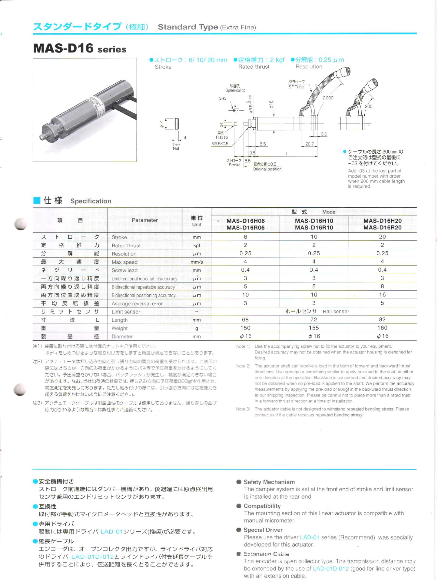 CITIZEN CHIBA 千叶马达 MALS-D23H10
