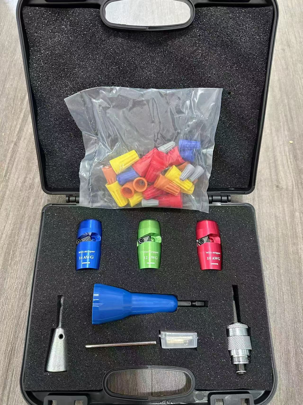 새로운 고품질 미국 표준 3종 세트 + 병렬 케이블 + 캡 트위스터 + 블레이드 + 25 와이어 캡