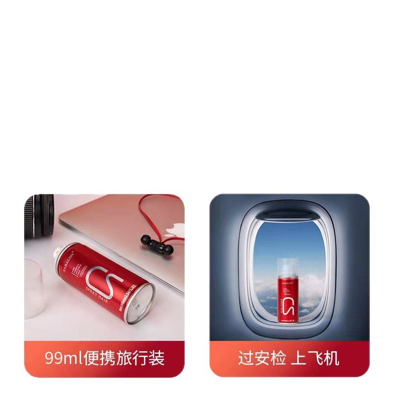 Hair spray, universal gel for men and women, styling, long-term effect 5