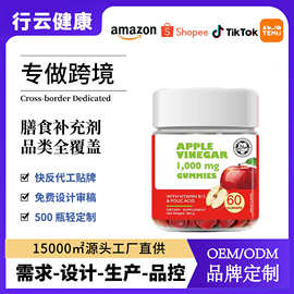 跨境大马TK接骨木莓味素食软糖60粒ACV叶酸维生素B6 B12软糖工厂