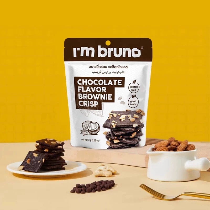 Таиланд импортирует I'm bruno хрустящие пирожные хрустящие чипсы шоколадный маття вкус случайных закусок