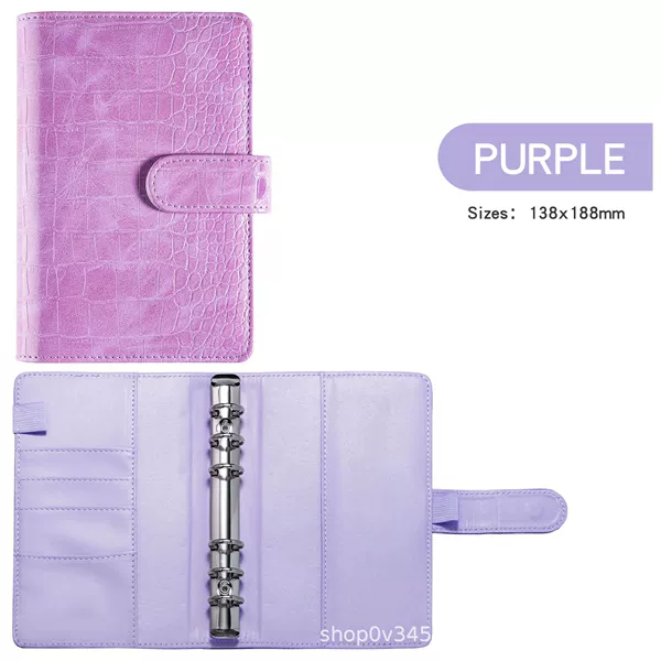 Crocodile pattern-purple (single shell)