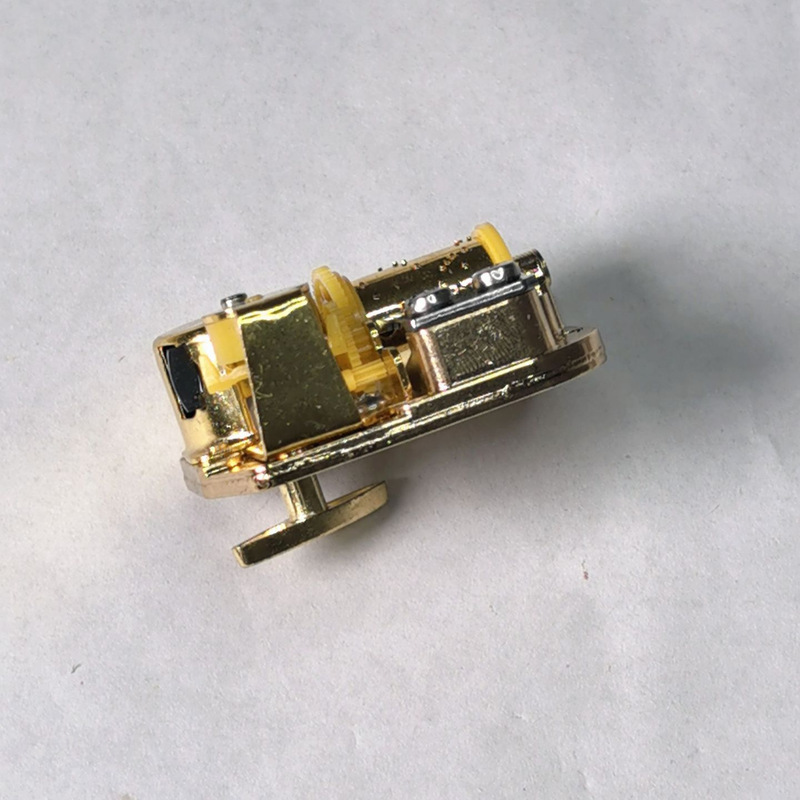韻昇オルゴール玩具ぜんまい回転機械ムーブメントdiy手作り部品yunsheng金色ムーブメント|undefined