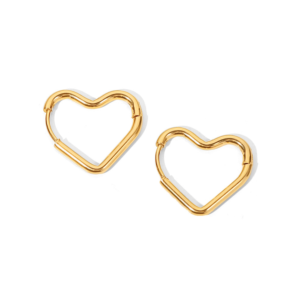 Elegant Heart Earrings - Image 5