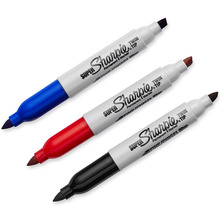 ����Sharpie����ʵ���ҷ�ˮ���ƾ�˫ͷ36201�Ǻű�Բͷ��ͷ2-5MM