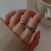 Brand ring for beloved suitable for men and women for St. Valentine's Day, simple and elegant design, internet celebrity, Birthday gift