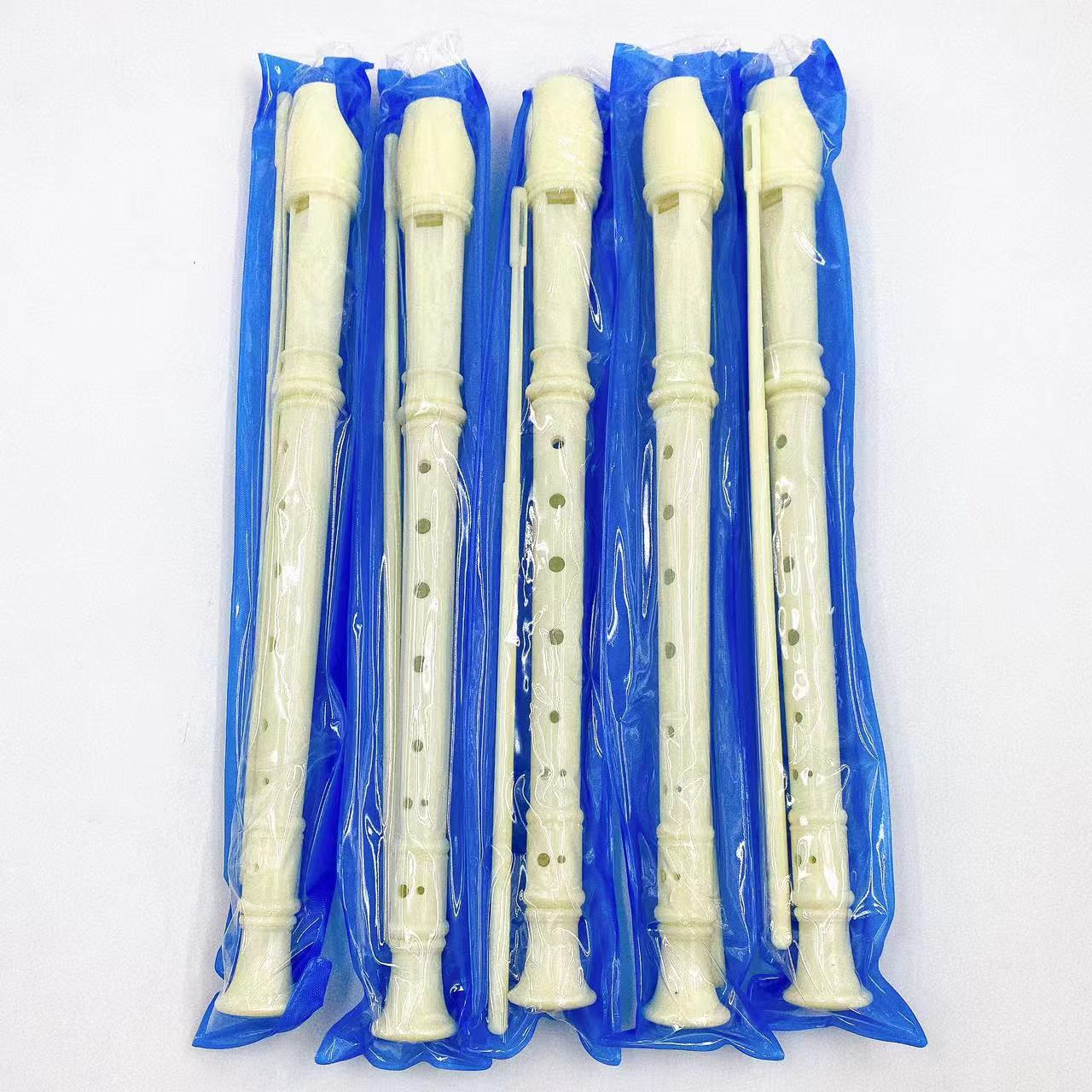 Flauta de plástico de ocho agujeros flauta de plástico niños practican la flauta suministros de enseñanza equipos de música de educación temprana