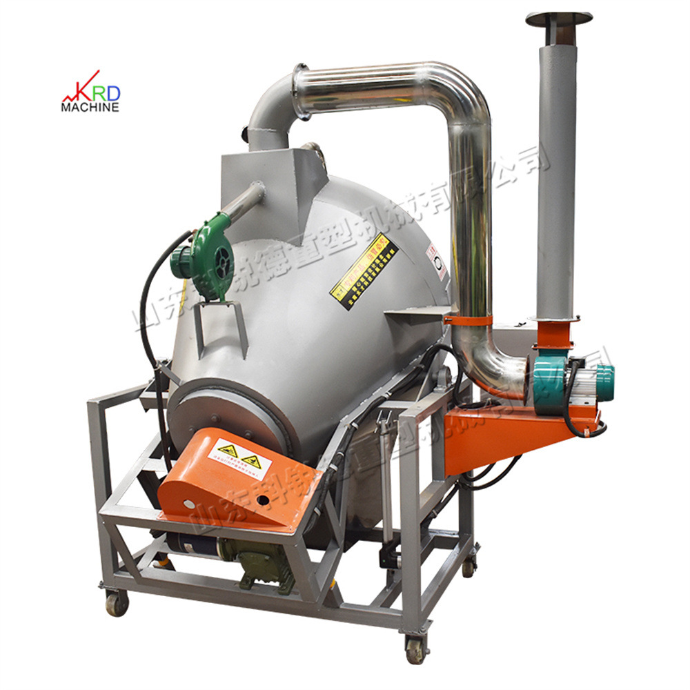 朝天锅茶叶杀青机 自动茶叶翻炒机 古树茶炒货燃柴式烘茶机