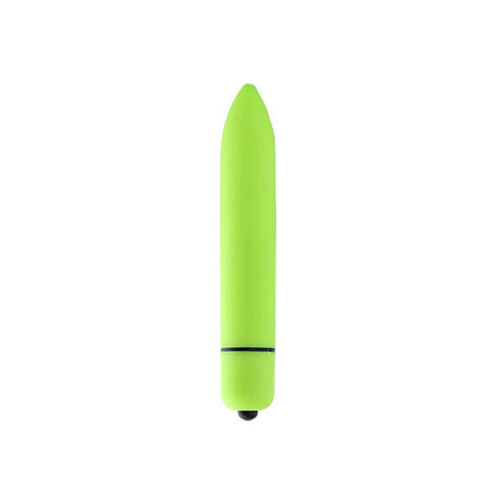 Mini Ten mini vibrator, sharp-headed frosted long design, single or 10-frequency compact personal massager