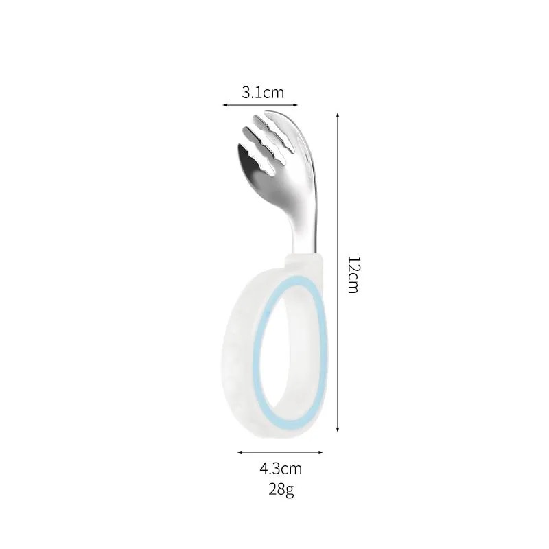 포크(하늘색)