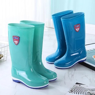 Heli Labor Protection Rain Boots High-Top Women's Thick-Soled Waterproof Shoes Non-Slip Outdoor Rain Boots Warm Long Water Boots Women's Wholesale