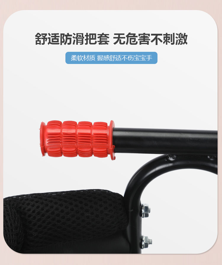 Suitable for Electric Vehicles, Front-Mounted Baby Seat with Thickened Cushion, Universal Type for Electric Motorcycles and Small Spaces, Child Seat with Reduced Space Requirements