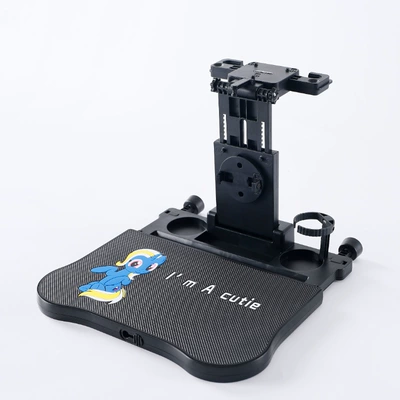 Car table board office dining car plate can - a08-black-elf-blue-non-slip-mat