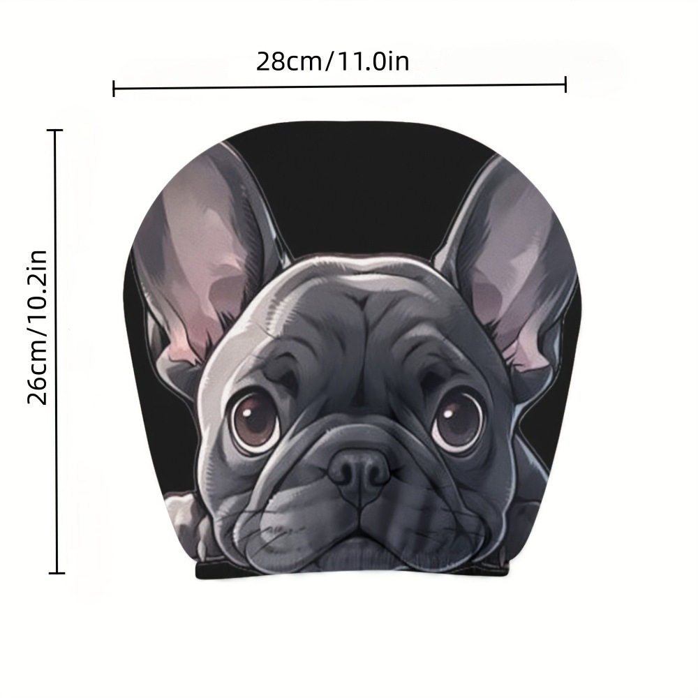 Universal Printed Headrest Covers for Cars, Various Quirky Prints, Polyester, Breathable, Antibacterial, Does Not Shrink or Become Hard