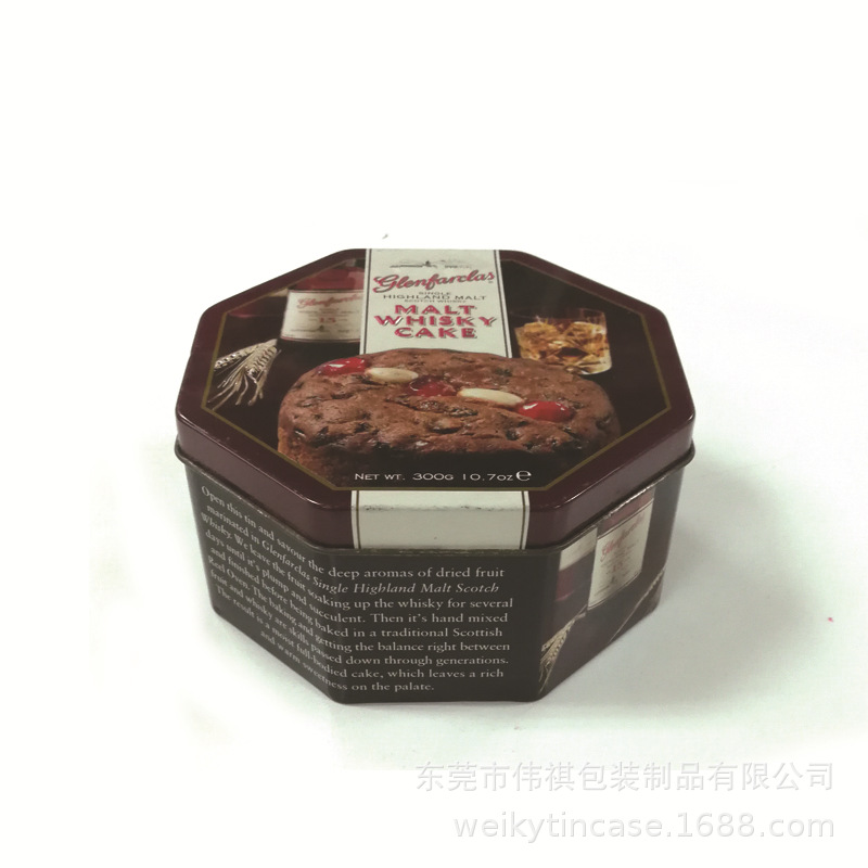 巧克力小蛋糕包装铁盒 东莞制罐厂家马口铁可定/制铁盒