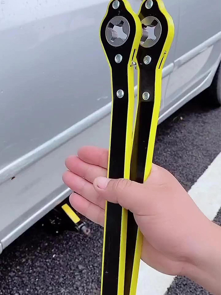 汽车千斤顶 车用换胎  车载工具2t加强省力手摇杆卧式轿车通用