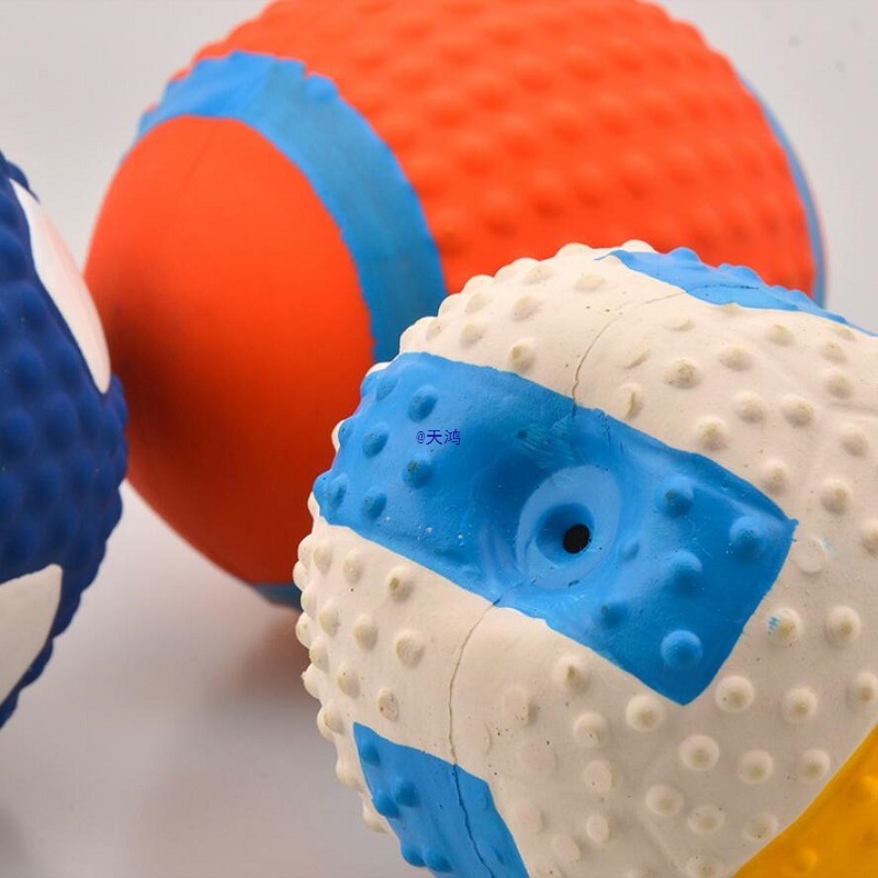 Dog Bite Toys for Large and Small Size Dogss, Bite-Resistant and Sound-Making Dog Toy Balls, Puppies, Medium-Sized Dogs, Dog Training Pet Supplies