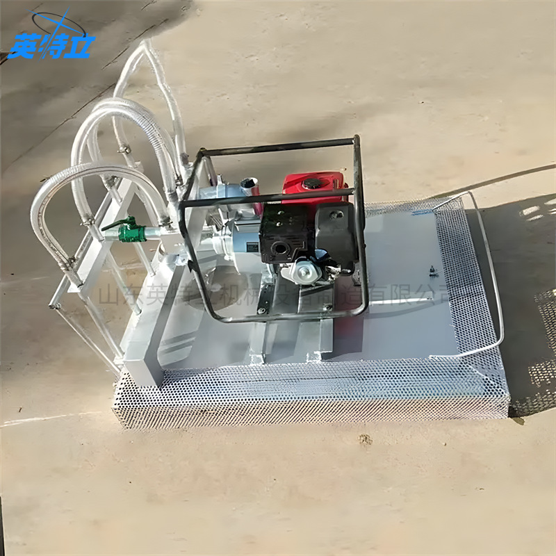 Lotus Digging Machine漂浮式马蹄茨菇收获机冲击式水产采藕机