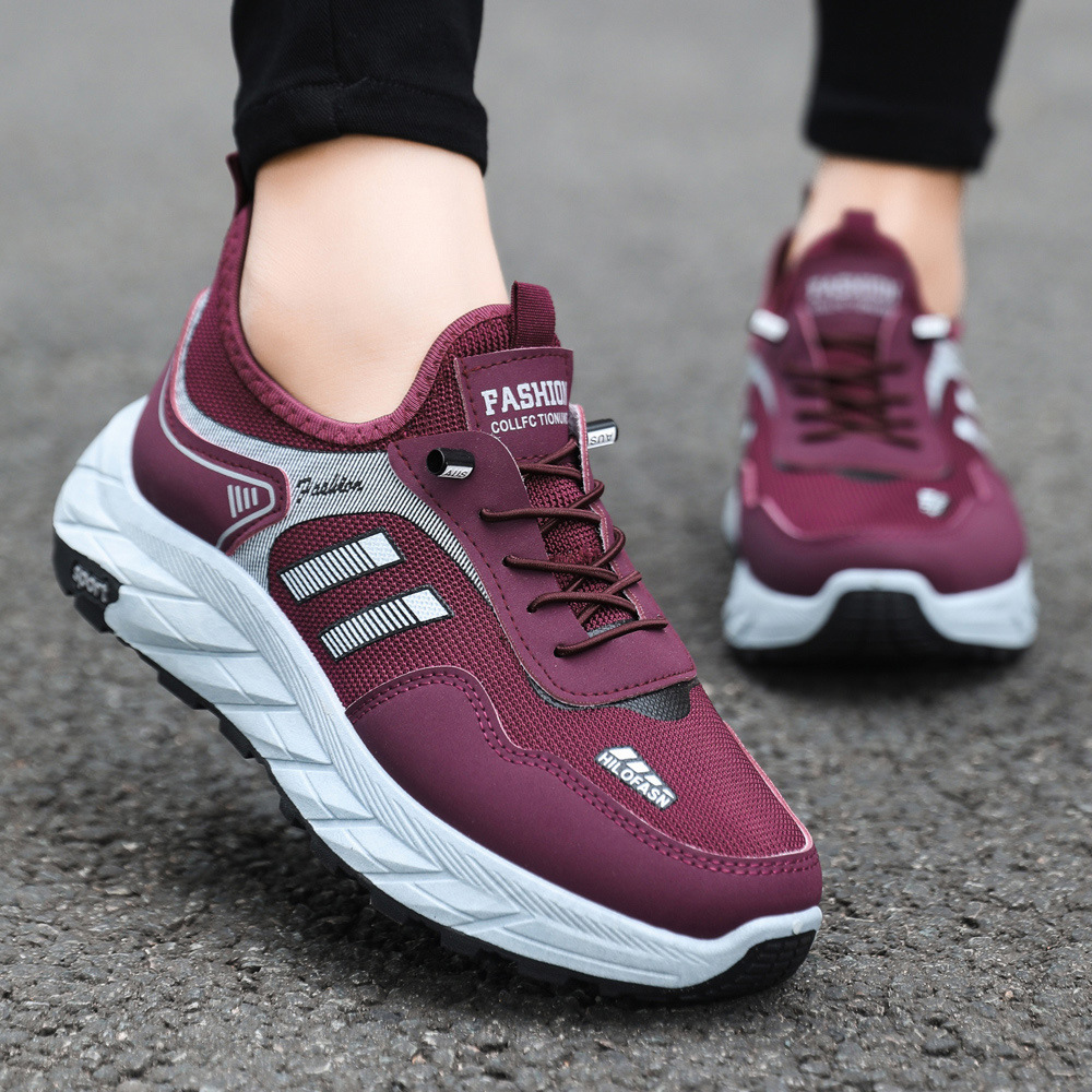 Modas nuevas zapatos de pareja de moda, zapatos deportivos de tendencia, zapatos casuales, zapatos de suela suave, zapatos de vibración transfronterizos