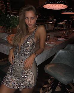 2022 Spring and Summer Cross-border Foreign Trade Women's Independent Station ebay Sexy Gold Sling Strap Banquet Dress Hip Skirt New