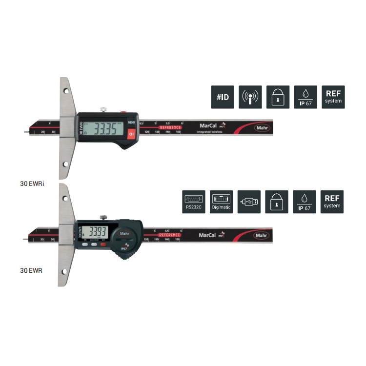 德国马尔30EWR深度卡尺0-150mm 4126651