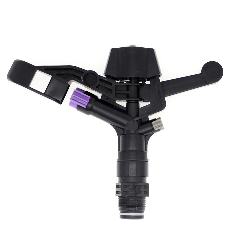 6 puntos rociador de plástico rociador doble boquilla rotación automática jardín agrícola ahorro de agua riego no incluido impuestos